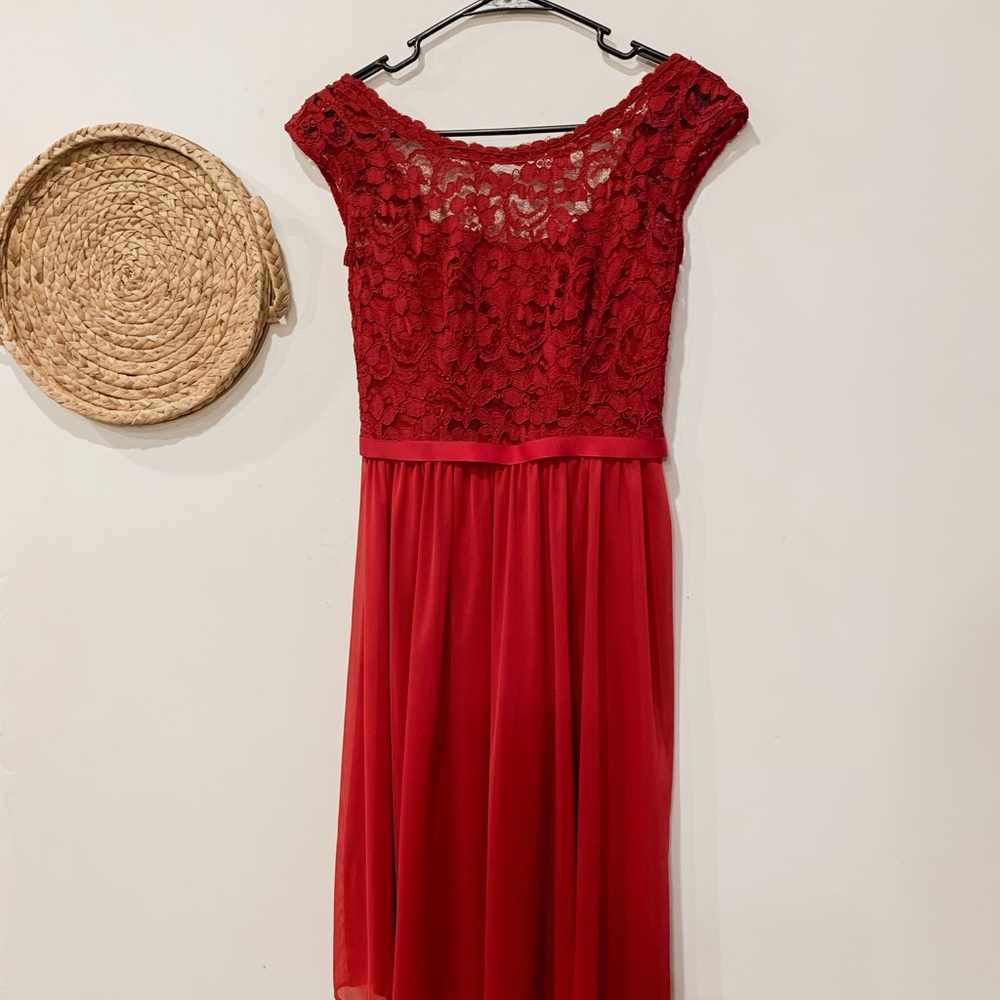 Red Cocktail Dress